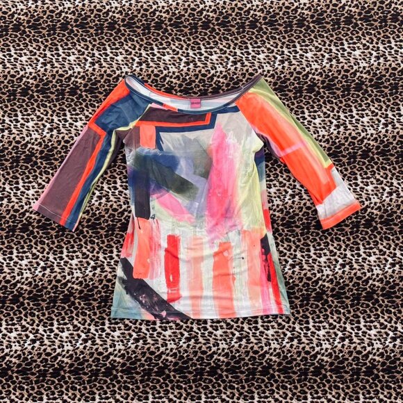 abstract paint designer top - Picture 1 of 7